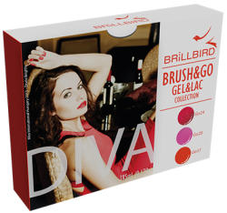 BrillBird DIVA Brush&Go Gel&Lac készlet