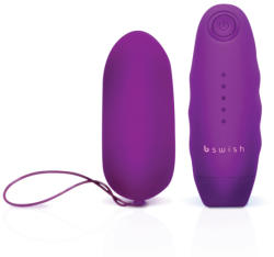 B Swish Bnaughty Classic Unleashed Wireless Vibrating Egg Purple