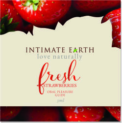 Intimate Earth Oral Pleasure Glide Fresh Strawberries 3ml