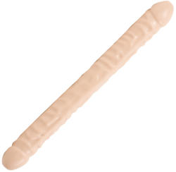 Doc Johnson Double Header 18" Veined Flesh Dildo