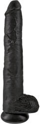 Pipedream King Cock 14" Cock with Balls Black Dildo