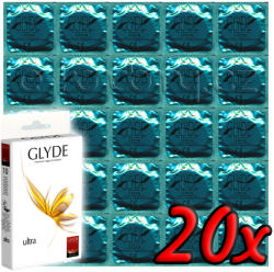 GLYDE Ultra - Premium Vegan Condoms 20 pack