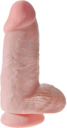 Pipedream King Cock Chubby 9" Cock with Balls Flesh Dildo