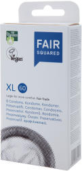Fair Squared XL 60 - Fair Trade Vegan Condoms 8 pack