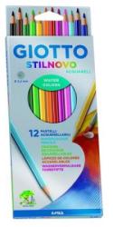 GIOTTO Creioane colorate acuarelabile 12 buc/set GIOTTO STILNOVO AQUARELL (0255700)