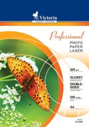 Victoria Paper Fotópapír, lézer, A4, 200 g, fényes, kétoldalas, VICTORIA PAPER "Professional (LVLG02) - irodaoutlet