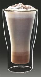 Latte macchiatos pohár, duplafalú üveg, 34cl, 2db-os szett, "Thermo (KHPU142) - irodaoutlet