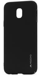 Meleovo Carcasa Samsung Galaxy J3 (2017) Meleovo Metallic Slim 360 Black (culoare mata fina) (MLVMSJ330BK)