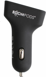 Boompods Incarcator Auto Boompods 4.8A Trio Power Black (3xUSB, led indicator, incarcare rapida) (CCBLK)