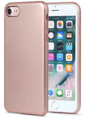 Meleovo Carcasa iPhone 7/8/SE2020/SE2022 Meleovo Pure Gear II Rose Gold(metalizata fina, interior piele into (MLVPG2IPH8RG)