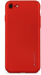 Meleovo Carcasa iPhone 7/8/SE2020/SE2022 Meleovo Metallic Slim 360 Red (culoare metalizata fina) (MLVMSIPH8RD)