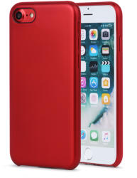 Meleovo Carcasa iPhone 7/8/SE2020/SE2022 Meleovo Pure Gear II Red(metalizata fina, interior piele intoarsa) (MLVPG2IPH8RD)