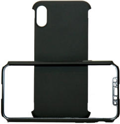 Just Must Carcasa iPhone X / XS Just Must Defense 360 Black (3 piese: protectie spate, protectie fata, folie F (JMDEFIPHXBK)