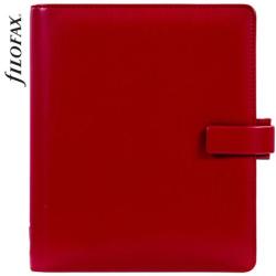 FILOFAX Kalendárium, gyűrűs, betétlapokkal, A5, FILOFAX "Metropol", vörös (NFX026972) - irodaoutlet