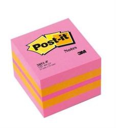 3M Öntapadó jegyzettömb, 51x51 mm, 400 lap, 3M POSTIT, pink (LP2051P) - irodaoutlet