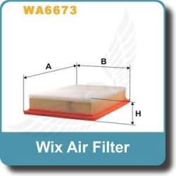 WIX Pollenszűrő WIX WP6848 CU5480