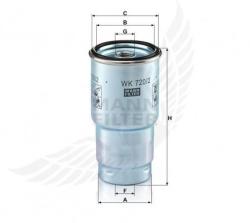 Mann-filter Üzemanyagszűrő MANN WK720/2X