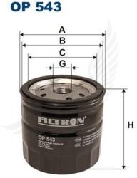 FILTRON Olajszűrő FILTRON OP543 W9050