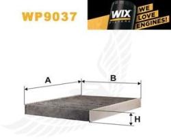 WIX Pollenszűrő WIX WP9037 altív szenes CUK2545