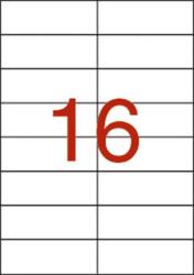 APLI Etikett, univerzális, 105x37 mm, APLI, 160 etikett/csomag (LCA12922) - irodaoutlet