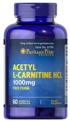 Puritan's Pride Acetyl L-Carnitine 1000 mg 60 caps