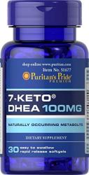 Puritan's Pride 7-Keto Dhea 100 mg 30 caps