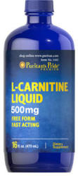 Puritan's Pride L-Carnitine 500 mg 470 ml