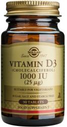 Solgar Vitamina D3 1000 IU, 90cpr, Solgar