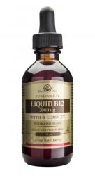 Solgar Vitamina B-12 2000 ug cu B-Complex, 59 ml, Solgar