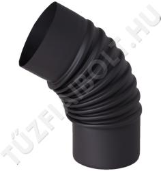 Alföldi-MAGYAR Füstcső könyök 120/120° 1mm fekete (V1FK120120)
