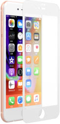 DEVIA Folie iPhone 8 Plus / 7 Plus / 6s Plus / 6 Plus Devia Sticla Van Full White (0.26mm, 9H, folie spate (DVVFIPH8PWH)