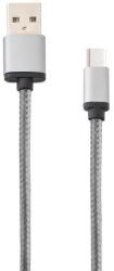 Lemontti Cablu de date Lemontti LCTYPCUSB15, USB Type-C, 1.5m (Gri) (LCTYPCUSB15)