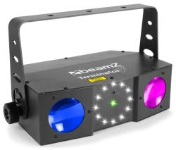 BeamZ TERMINATORIV Efect de lumini Double Moon cu laser si stroboscop, DMX, RGBW, BeamZ (153.716)