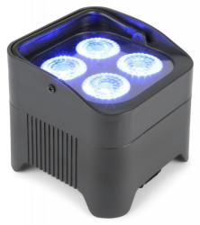 BeamZ BBP94 Proiector PAR cu acumulator, 4x10W LED 6-in-1, DMX, BeamZ (150.589)