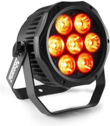  LED PAR Profesional DMX 7x 10W RGBW IP65 BWA410 carcasa de aluminiu (150.758)