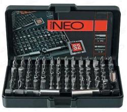 NEO TOOLS Set de biti cu adaptor, 100 de bucati, 1/4", Neo (06-104)