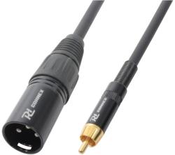 Power Dynamics Cablu XLR tata - RCA tata 3m PD-Connex (177.104)