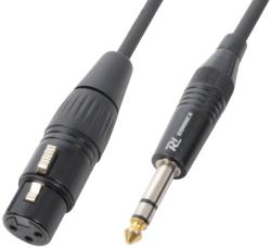 Power Dynamics Cablu XLR mama - Jack 6, 3mm stereo tata 1.5m PD Connex (177.083)