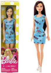 Mattel Barbie - Chic divatbaba - kék szivárványos ruhában (FJF16/T7439)