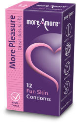 MoreAmore Condom Fun Skin 12 pcs