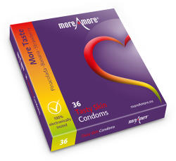 MoreAmore Condom Tasty Skin 36 pcs