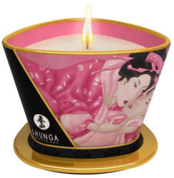 Shunga Massage Candle Rose Petals 170 ml