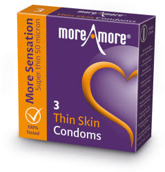 MoreAmore Condom Thin Skin 3 pcs