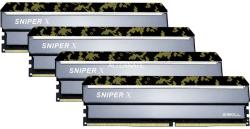 G.SKILL Sniper X 32GB (4x8GB) DDR4 2400MHz F4-2400C17Q-32GSXK