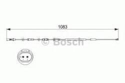 Bosch Senzor de avertizare, uzura placute de frana BMW Seria 5 (F10, F18) (2009 - 2016) BOSCH 1 987 473 500