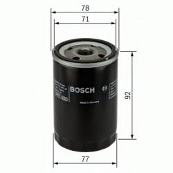 Bosch Filtru ulei FORD FOCUS II Combi (DA) (2004 - 2012) BOSCH F 026 407 017