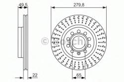 Bosch Disc frana SEAT ALTEA (5P1) (2004 - 2016) BOSCH 0 986 479 940