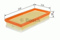 Bosch Filtru aer PEUGEOT 207 SW (WK) (2007 - 2016) BOSCH 1 457 433 160