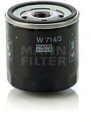 Mann-filter Filtru ulei FIAT PUNTO Cabriolet (176C) (1994 - 2000) MANN-FILTER W 714/3