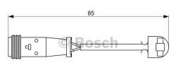 Bosch Senzor de avertizare, uzura placute de frana MERCEDES SPRINTER 5-t caroserie (906) (2006 - 2016) BOSCH 1 987 473 038